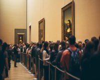 Minneverdig besøk til Louvre med Mona Lisa